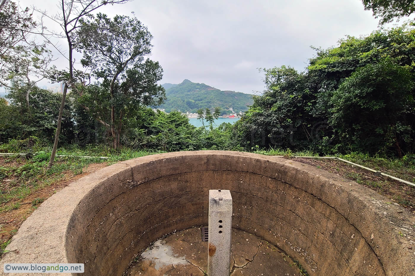 Lyemun Fort - Central Battery Depression Range Finder